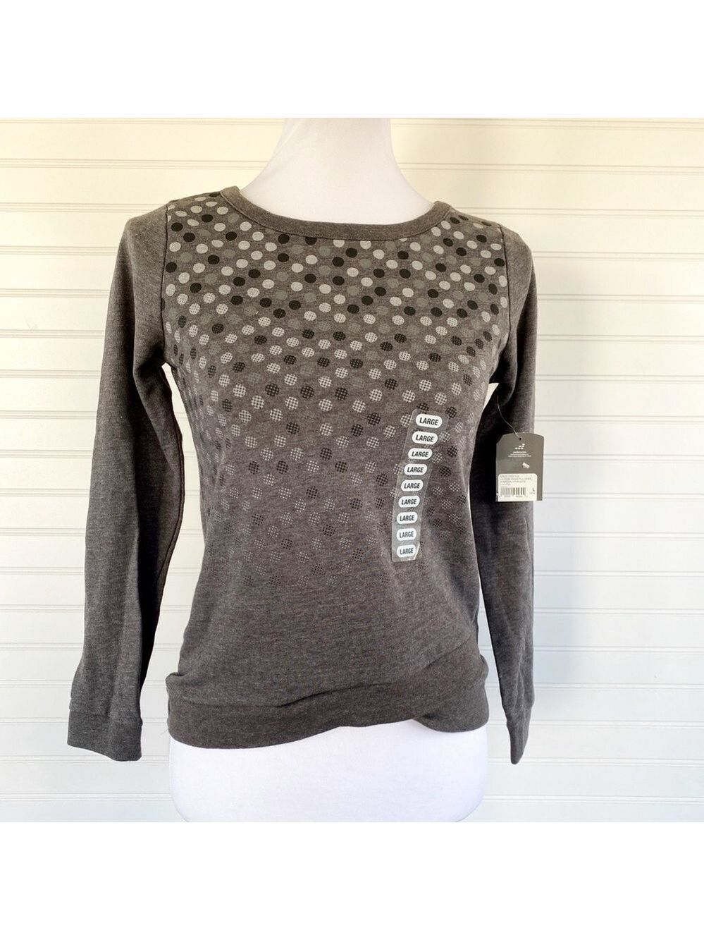 Gray pullover sweater New with tags